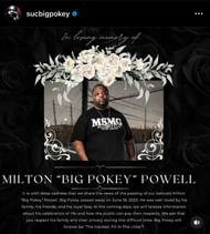 Pokey's death was announced on his Instagram profile. (Photo via Instagram/sucbigpokey)
